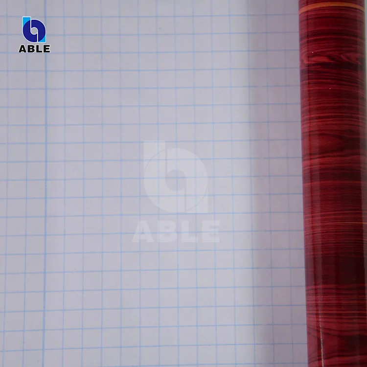 ABLE furniture coating film home easy cleaning protective film PP decorative foil for flat wrapping on wood board for furniture - Image 4