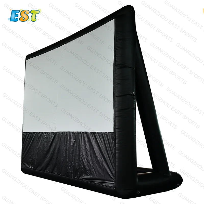 Good quality theater large commercial PVC open air home inflatable modern movie theatre screen - Image 2